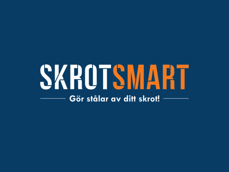 Logotyp anpassad för sångjingel till SkrotSmart.